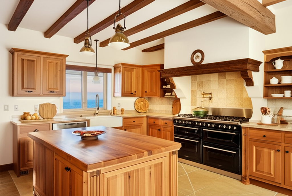 Cuisine Terroir en châtaignier local